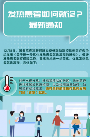 發(fā)熱患者如何就診？最新通知